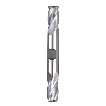 COBRA CARBIDE Endmill, Double End Stub Uncoated W/ Weldon, 3/8, Number of Flutes: 2 28968